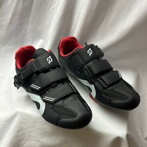 Peloton Black and Red Cycling Shoes size 41